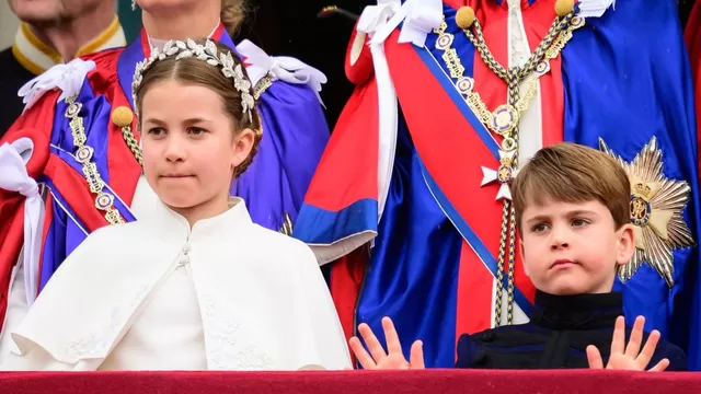 Princesa Charlotte y príncipe Louis / AFP