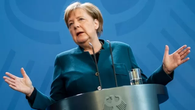 Angela Merkel, canciller de Alemania. Foto: AFP