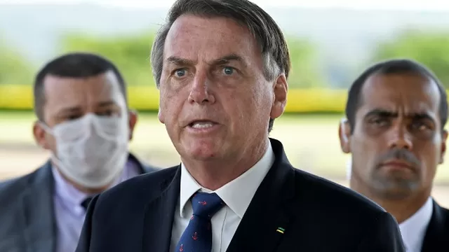 Jair Bolsonaro, presidente de Brasil. Foto: AFP