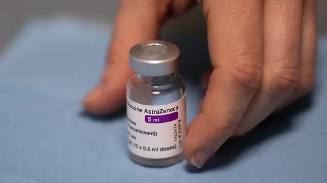 Vacuna de AstraZeneca contra el coronavirus. Foto: AFP