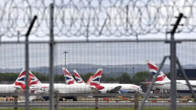 Suspenden vuelos procedentes del Reino Unido. Foto referencial: AFP