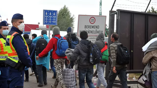 Inmigrantes se dirigen hacia Europa occidental /  Foto: AFP