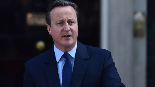 David Cameron, primer Ministro del Reino Unido. (Vía: AFP)