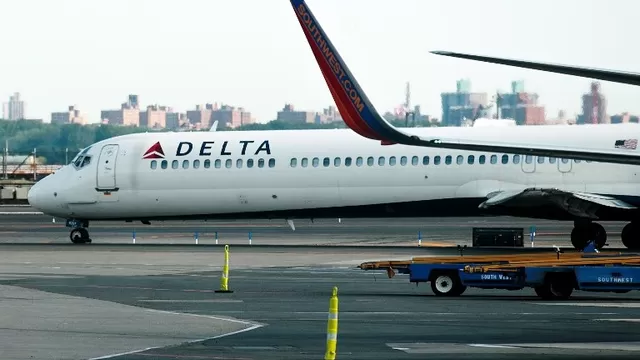 Delta Airlines suspenderá sus operaciones en Venezuela. Foto: AFP