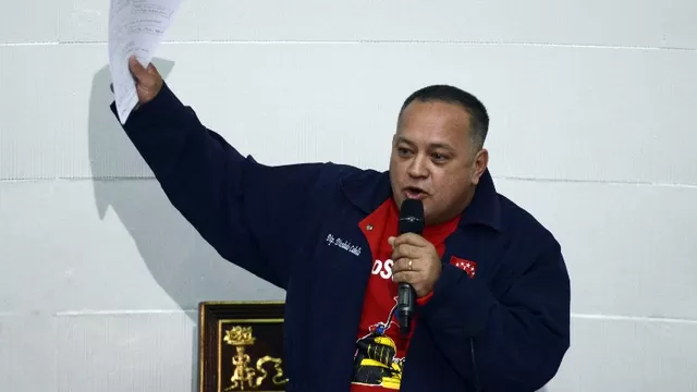 Diosdado Cabello. (Vía: AFP)