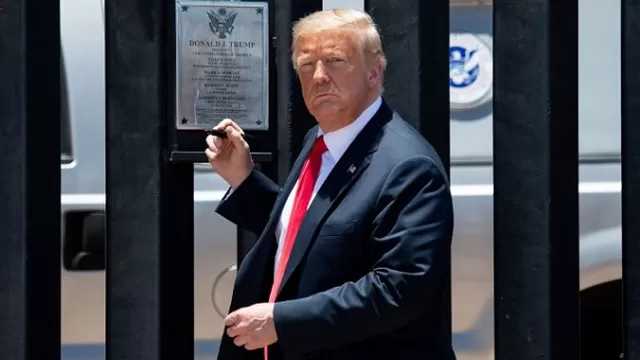 Donald Trump colocará un "muro virtual" en la frontera con México. Foto: AFP