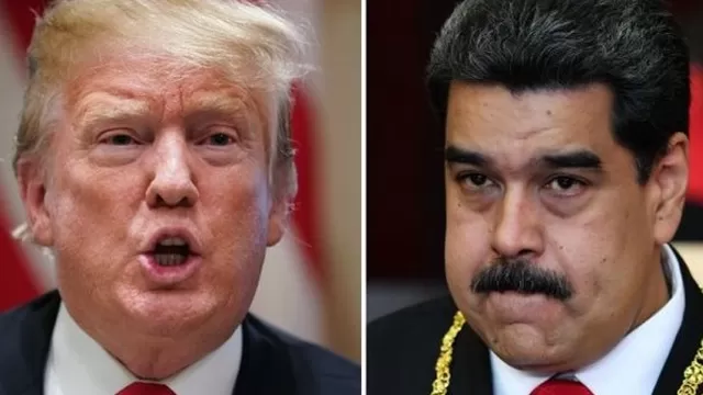 Donald Trump reafirm&oacute; el martes que eval&uacute;a &quot;todas las opciones&quot; para forzar la salida del presidente de Venezuela, Nicol&aacute;s Maduro. Foto: AFP