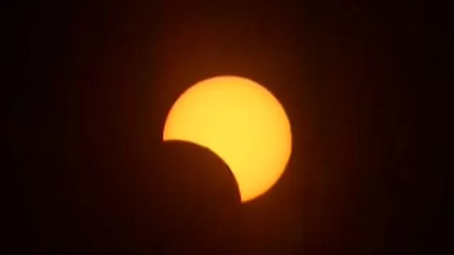 Eclipse solar: sigue en vivo la transmisión del fenómeno astronómico. Foto: captura