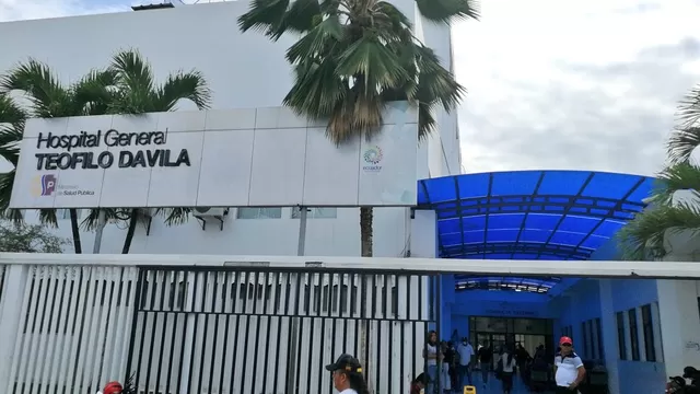Hospital TeófiloDávila de Machala en Ecuador / Foto: Twitter