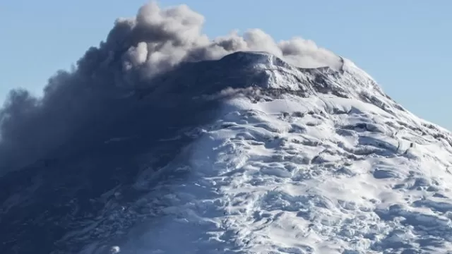 Volcán supera los 5 mil mts. de altura. Foto:notimundo