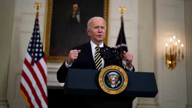 Joe Biden, presidente de EE. UU. Foto: AFP referencial