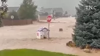 EE. UU.: Fuertes lluvias provocaron inundaciones en Utah