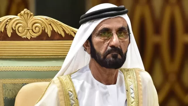 Mohamed bin Rashid al Maktum, jefe del gobierno de los Emiratos Árabes Unidos. Foto: AFP