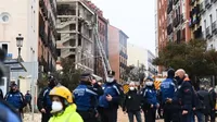 España: Dos muertos y varios heridos tras explosión en edificio en el centro de Madrid