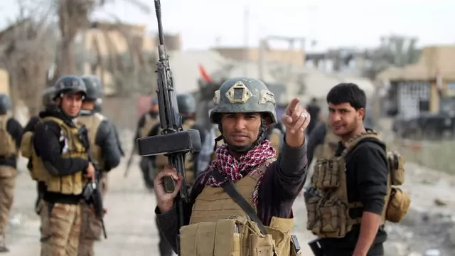 Los combatientes del Estado Islámico abandonaron el domingo un complejo gubernamental estratégico de la ciudad de Ramadi / Foto: AFP