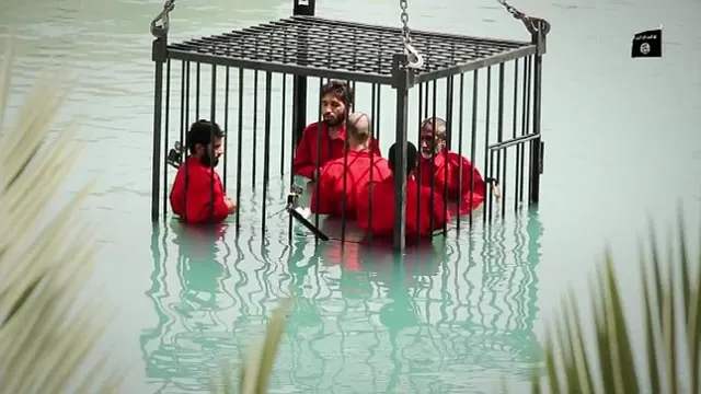 Estado Islámico: ahogan a cinco personas en nuevo video
