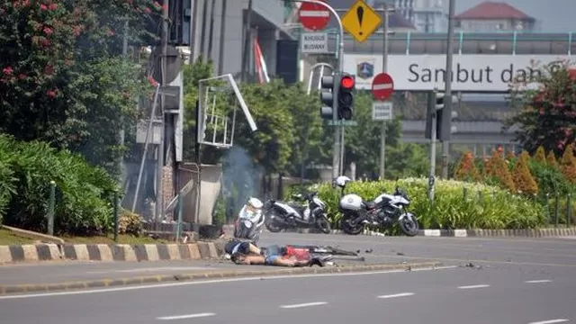 Explosiones en Yakarta. (Vía: Twitter)