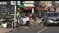 Estados Unidos: Auto fuera de control provocó la muerte de dos personas tras accidente