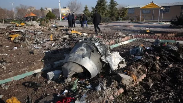 EE. UU. cree que Irán derribó avión ucraniano por equivocación. Foto: AFP