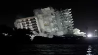 Estados Unidos: Edificio que colapsó en Miami fue demolido antes de la llegada de la tormenta Elsa