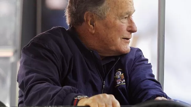 George H.W. Bush. (Vía: AFP)