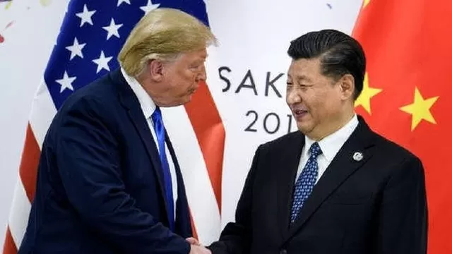 Los presidentes de Estados Unidos y China Donald Trump y Xi Jinping. Foto: AFP