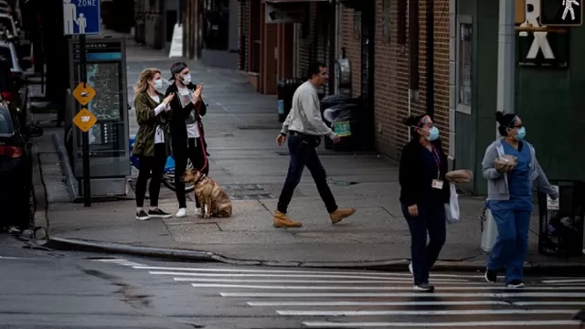 Nueva York contempla reabrir a principios de junio mientras bajan muertos por coronavirus. Foto: AFP