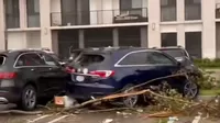 Estados Unidos: Tornados severos hacen volar vehículos en la Florida