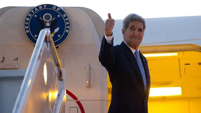 Secretario de estado de EE.UU. John Kerry. (V&iacute;a: AFP)