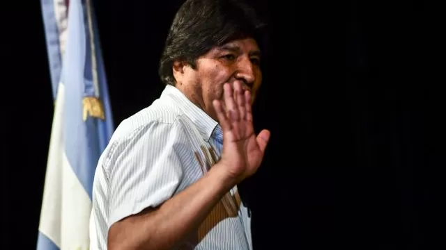 Evo Morales afirma que no teme ser detenido y reitera que no será candidato. Foto: AFP