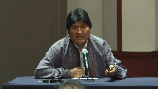 Evo Morales califica como "genocidio" la represión en Bolivia
