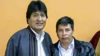 Evo Morales saludó a Pedro Castillo: "Tiene un programa similar al nuestro"