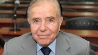 El expresidente argentino Carlos Menem falleció a los 90 años 