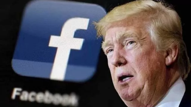 Facebook bloquea cuenta de Donald Trump por tiempo indefinido. Foto: AFP referencial