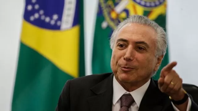 Expresidente de Brasil, Michel Temer (Foto: EFE)