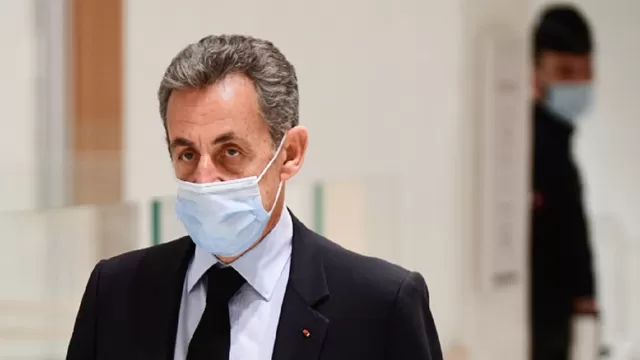 Nicolás Sarkozy, expresidente de Francia. Foto: AFP