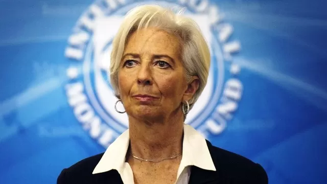 Christine Lagarde, directora gerente del FMI. Foto: AFP