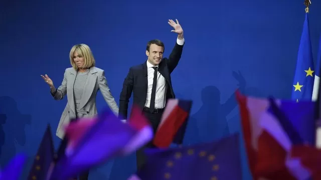 Emmanuel Macron, presidente electo de Francia. Foto: AFP
