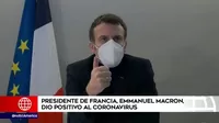 Francia: Emmanuel Macron dio positivo por COVID-19 y varios líderes europeos que lo contactaron se aíslan 