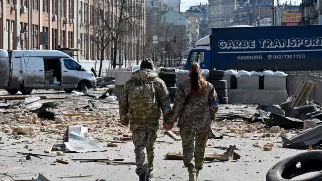 Ciudades de Ucrania han sido bombardeadas por Ucrania. Foto: AFP