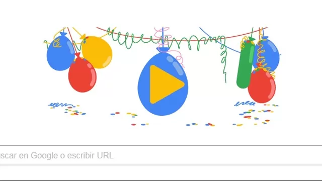 El doodle de Google. (Vía: Twitter)