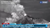 Guatemala: El volcán de Fuego entró en erupción