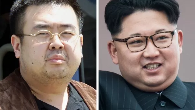 Kim Jong-nam y King Jong-un. (Vía: Twitter)