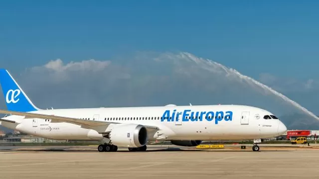 Holanda: falla técnica causó falsa alarma de secuestro de un avión de Air Europa. Foto: EFE