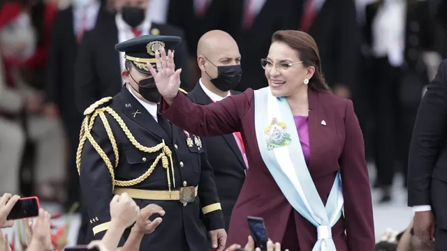 Honduras: Xiomara Castro juró como nueva presidenta de la república