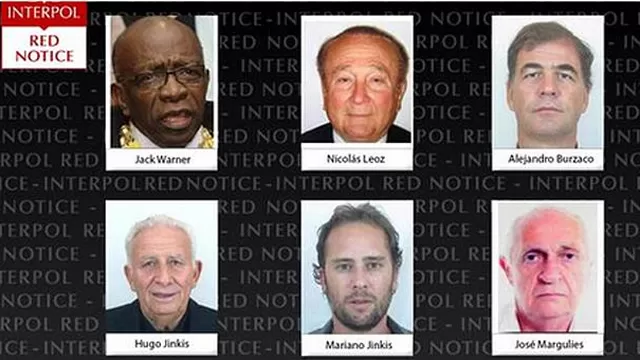 Interpol emite órdenes de arresto contra seis exfuncionarios de la FIFA