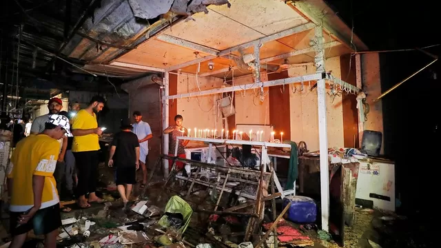 Irak: Explosión de una bomba deja unos 30 muertos en un mercado de Bagdad