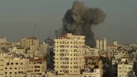 Israel destruye edificio que albergaba oficinas de la cadena de TV palestina en Gaza