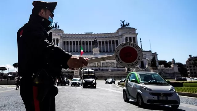 Italia prolonga hasta el 30 de abril la cuarentena a quien llegue de un país de la Unión Europea