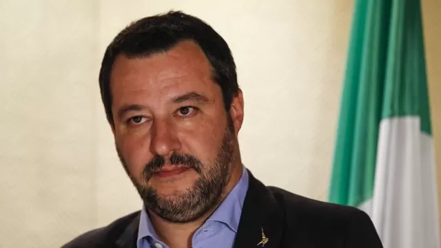Matteo Salvini, vicepresidente del Gobierno de Italia. (Foto: AFP)